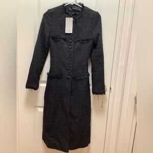 Elegant Black Long Coat